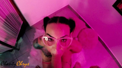 Blowjob scene with matchless ChantyChrys from Verified Amateurs