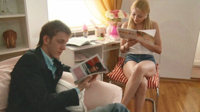 Impressive Cute's russian 18 scene
