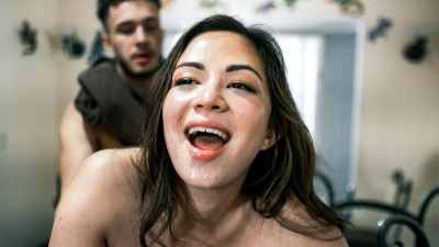 Big cock action with beautiful Scarlett Alexis and Molly Manning from Breeding Material