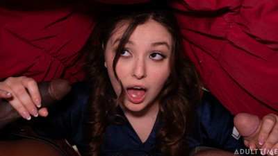 Steamy Leana Lovings at oral movie