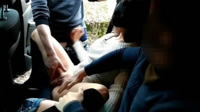 Provocative NemiBDesire at threesome porn