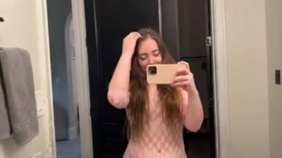 Amatory Renee Winter's dress porn