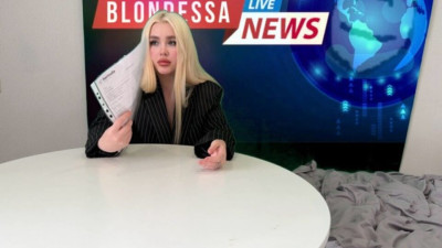 Pleasing Blondessa at blonde action