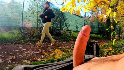 GentlyPerv's public exhibitionist action