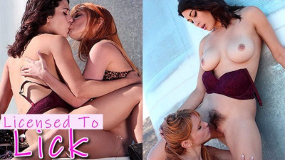 Jayme and Raven's licking pussy action
