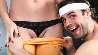 Doggystyle action with perfect Hayden Night from Camel Toe HOs
