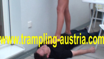 Domina porn with cutesy Princess Paris and Lady from Trampling Austria