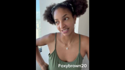 Flirtatious Foxybrown2025 - natural hair scene - Verified Amateurs