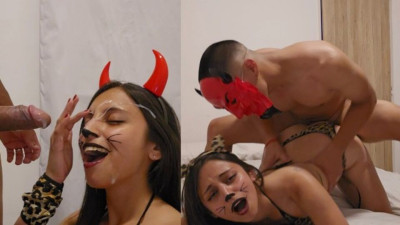 Incomparable LoverDevilX and TunenitoVergon's masked action