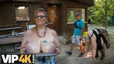Neeo's big tits sex by Mature 4k