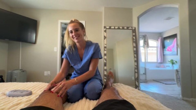 Lissome Hannah's cumshot sex