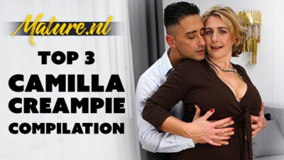 Cunning Mugur and Camilla Creampie - curvy trailer - Mature NL