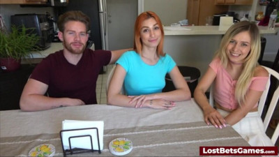 Slutty girlfriend's small tits trailer