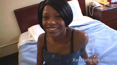 Thrilled bimbo's sexy black girl video
