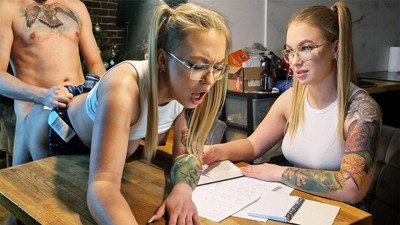 Easy-on-the-eyes Natalie Wayne's role play action