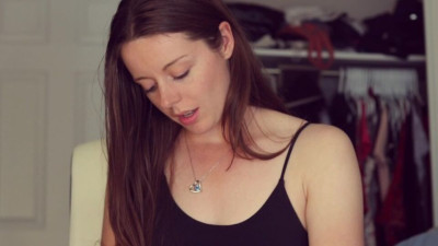 Nadia's small tits video