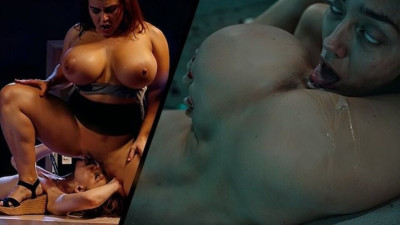 Gentle Natasha Nice and Lexi Lore's lesbian threesome xxx