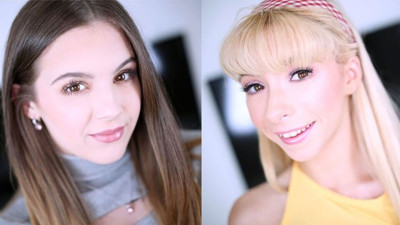 Energetic Kenzie Reeves and Devon Green at blowjob smut