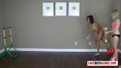 Ravishing puss - teasing scene - Lost Bets Games