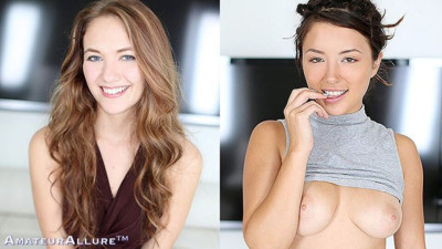 Daisy Summers and Samantha Hayes's deep throat smut by Amateur Allure
