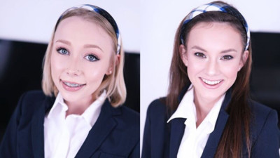 Athena and Ellie's schoolgirl (18+) xxx