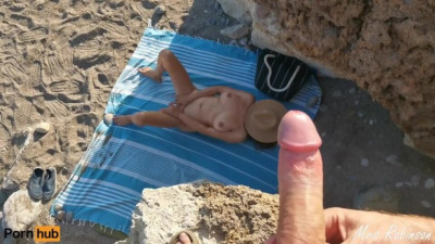 Nice Mrs Robinson's cum on tits dirt