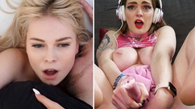 Insatiable Carly Rae and Mimi Cica at orgasm scene