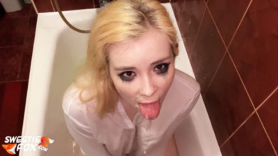 Bouncy Sweetie Fox's cum mouth trailer